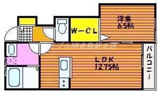 SmartLifeイオンA棟の物件間取画像